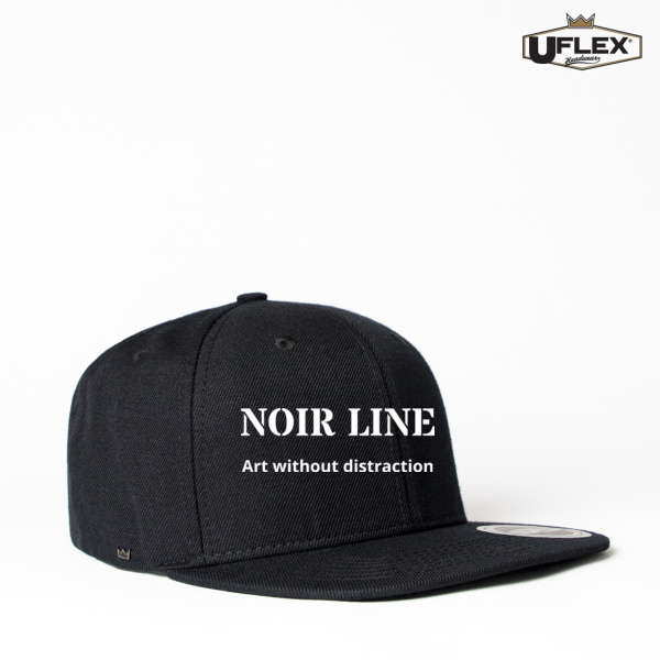 Noir base ball cap  Thumbnail